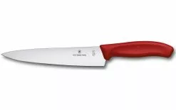 Victorinox Couteau Trancheur Swiss Classic Rouge/Argenté - Couteau De Cuisine