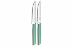 Victorinox Kits De Couteaux à Steak Swiss Modern 2 Pièce/s, Menthe - Couteau De Cuisine