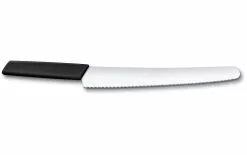 Victorinox Couteau à Pain Swiss Modern 26 Cm, Noir - Couteau De Cuisine