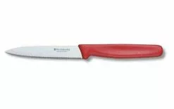 Victorinox Couteau à Légumes 10 Cm, Rouge - Couteau De Cuisine