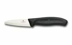 Victorinox Couteau à Légumes CeramicLine Argent/Noir - Couteau De Cuisine
