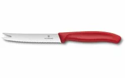 Victorinox Couteau à Fromage Classic Argent/Rouge - Couteau De Cuisine