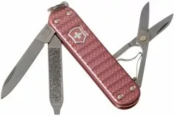 Victorinox Classic SD Precious Alox, Gentle Rose 0.6221.405G Couteau Suisse