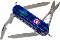 Victorinox Midnite Manager Bleu Transparent 0.6366.T2 Couteau Suisse