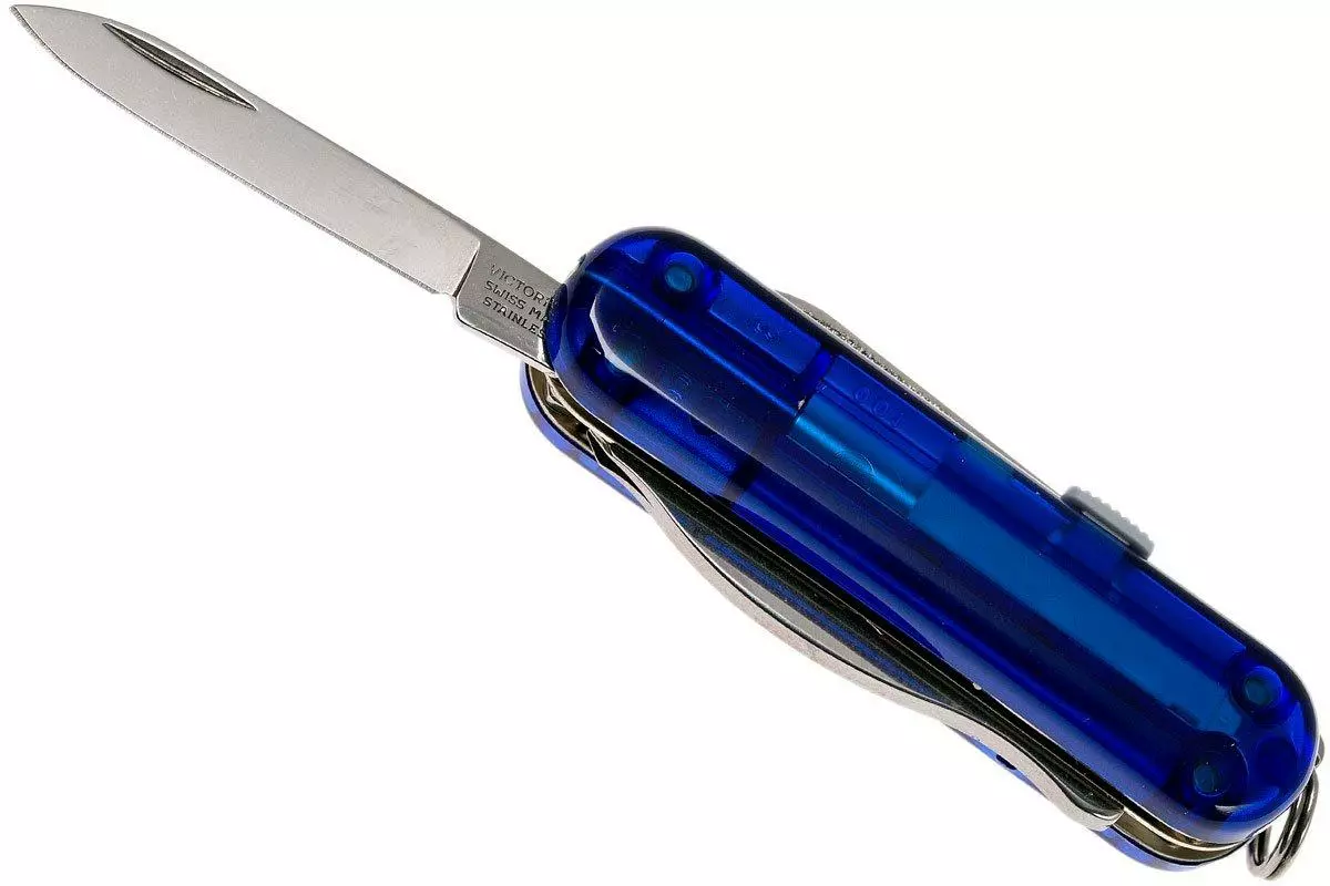 Victorinox Midnite Manager Bleu Transparent 0.6366.T2 Couteau Suisse â Image 3