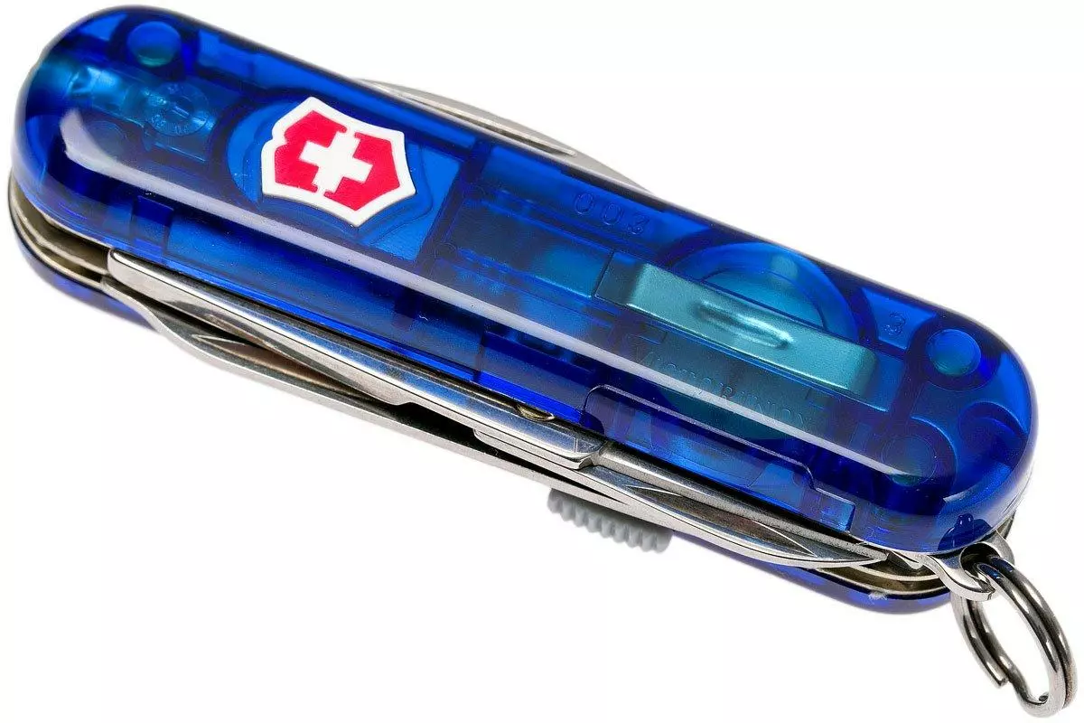 Victorinox Midnite Manager Bleu Transparent 0.6366.T2 Couteau Suisse â Image 5