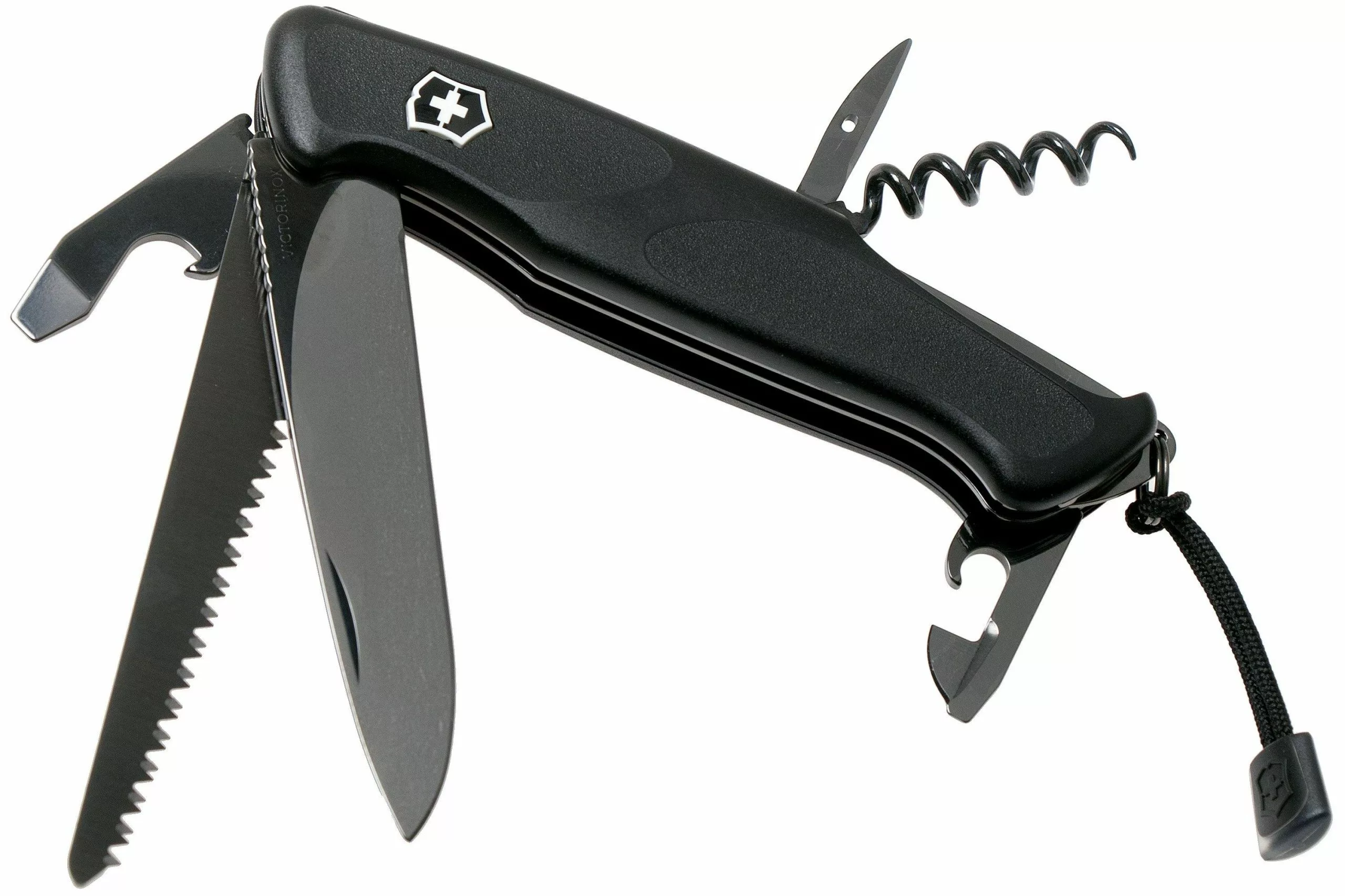 Victorinox RangerGrip 55 Onyx Black 0.9563.C31P Couteau Suisse