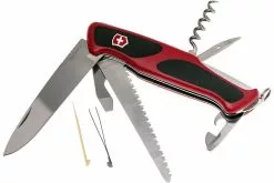 Victorinox RangerGrip 55 Rouge-noir 0.9563.C Couteau Suisse
