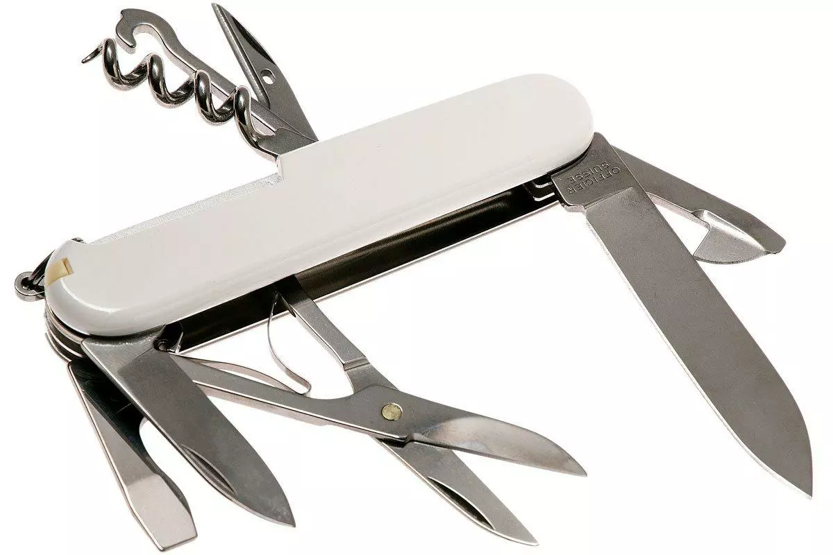 Victorinox Climber Blanc 1.3703.3 Couteau Suisse â Image 2