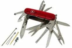 Victorinox SwissChamp Transparent Rouge 1.6795.T Couteau Suisse
