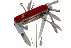 Victorinox Huntsman Lite Rouge Transparent 1.7915.T Couteau Suisse