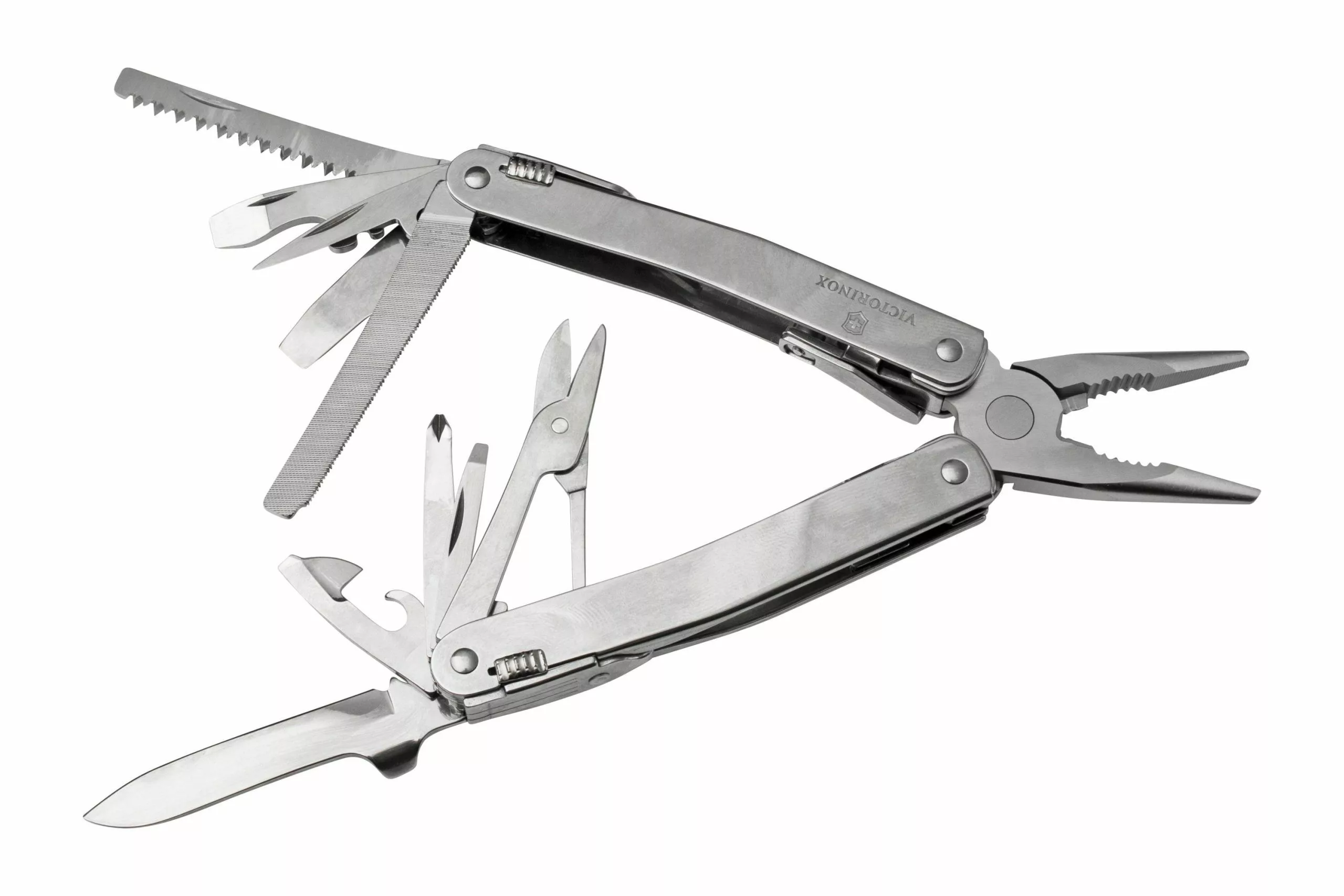Victorinox Swisstool Spirit MX Clip, 3.0224.MKB1, ArgentĂ©, Multitool â Image 2